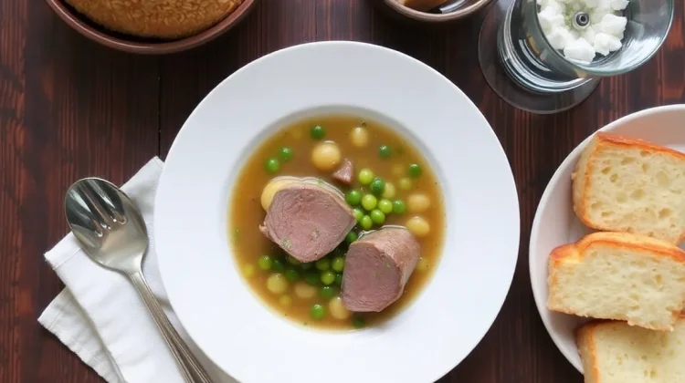 Erwtensoep met varkenspoot traditioneel: een authentiek en smaakvol wintergerecht