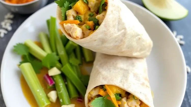 Heerlijk en Simpel Wrap met Kip Curry Recept: Zo Maak Je Het Zelf