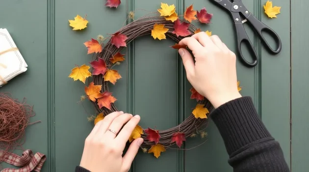 Herfst krans maken: praktische tips voor een sfeervolle herfstdecoratie
