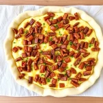 Keto deeg hartige taart: een smakelijke en koolhydraatarme basis voor jouw hartige creaties