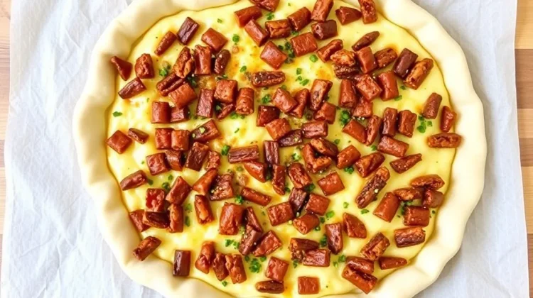 Keto deeg hartige taart: een smakelijke en koolhydraatarme basis voor jouw hartige creaties